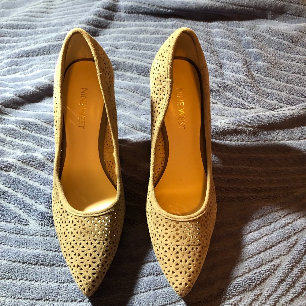 Taupe Leather uppers